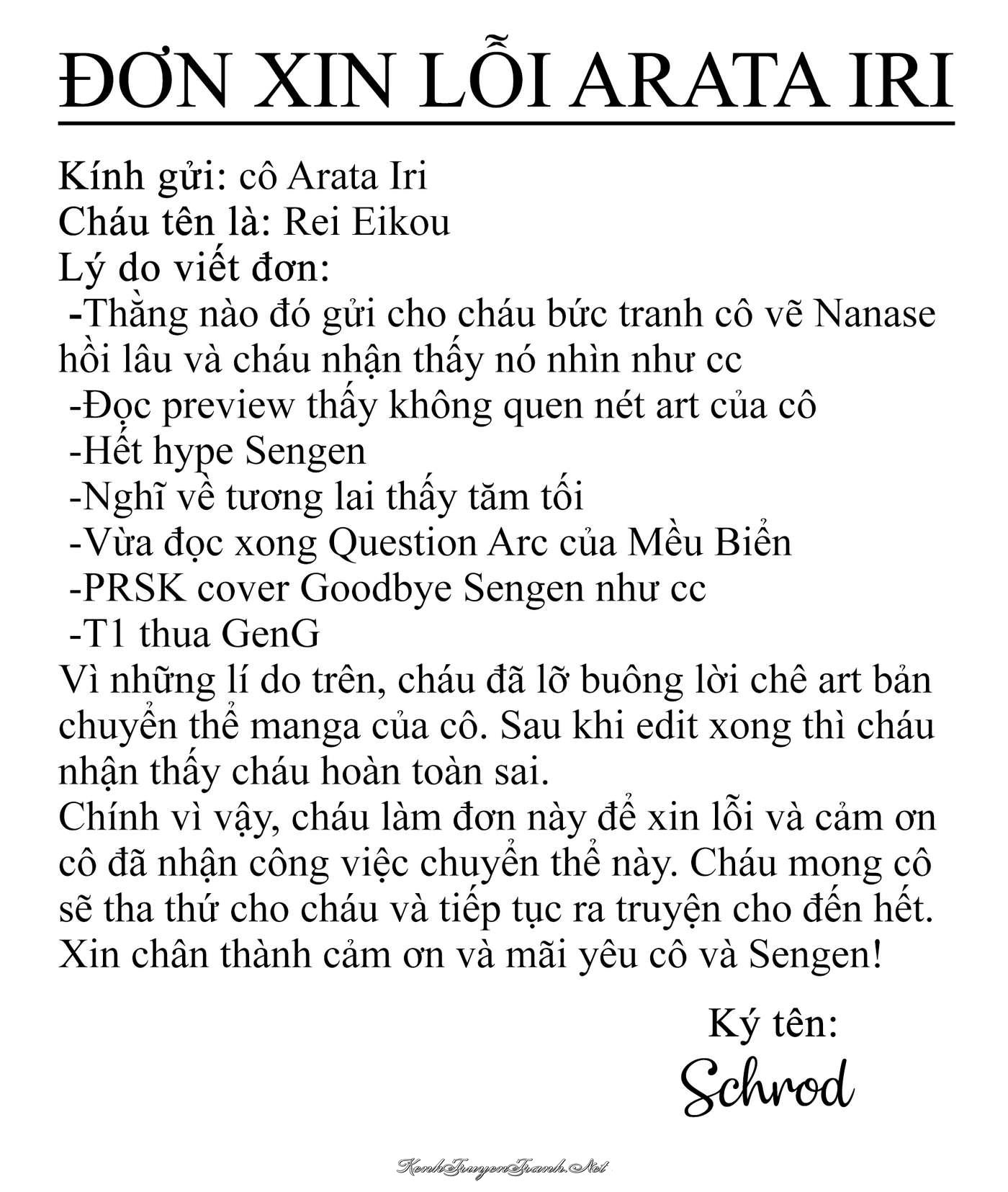 Kênh Truyện Tranh